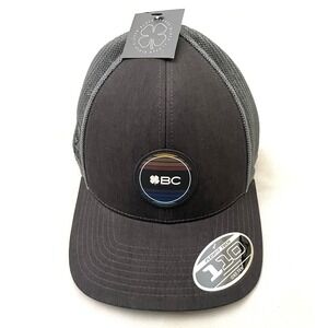 NEW‎ Black Clover Golf Horizon Logo Trucker Mesh Snapback Hat Black Adjustable